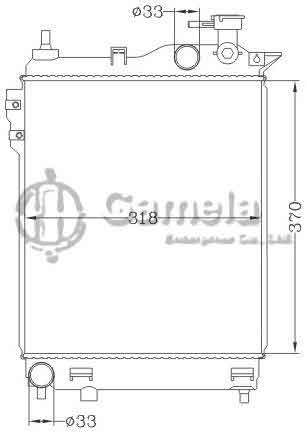 6121193NA - Radiator-for-HYUNDAI-GETZ-1-3i-1-4i-1-6i-02-MT-OEM-25310-1C200