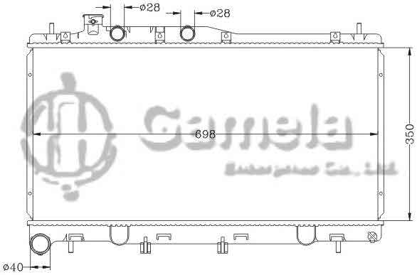 6122044NA - Radiator-for-SUBARU-LEGACY-03-09-MT-SUBARU-OUTBACK-05-09-MT