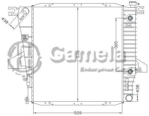 6131064NA - Radiator-for-FORD-RANGER-98-09-AT-OEM-ZZP315200-DPI-2172