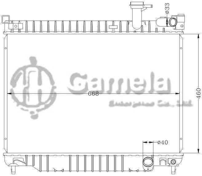 6132004AN - Radiator-for-GMC-CHEVROLET-TRAILBLAZER-02-05-MT-GMC-ISUZU-ASCENDER-5-3L-03-04-MT