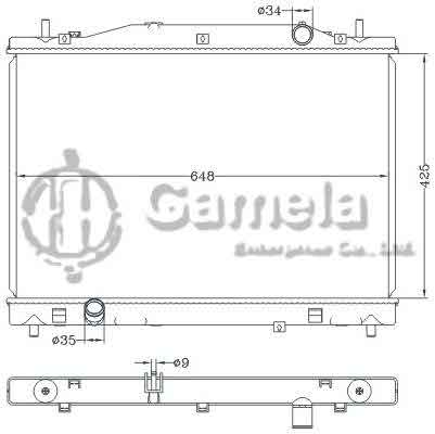 6132088NA - Radiator-for-GMC-CADILLAC-CTS-2-8L-V6-04-07-MT