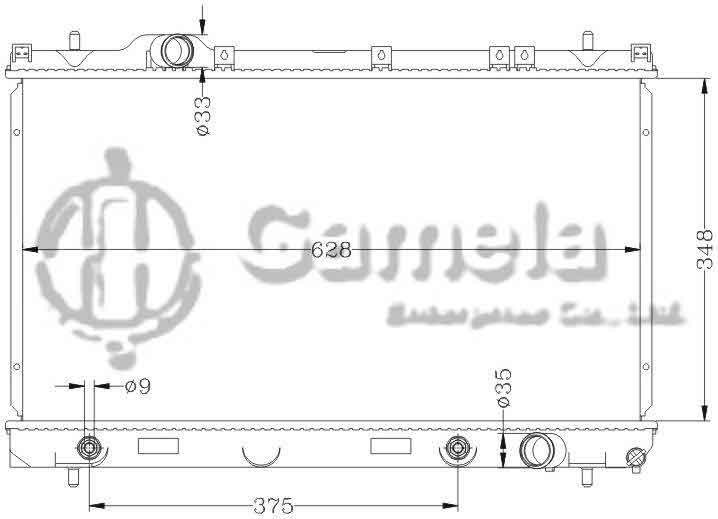 6133013N - Radiator-for-CHRYSLER-NEON-00-03-AT-OEM-5014580AA-DPI-2363