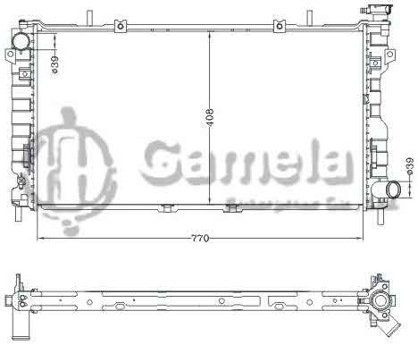 6133044NA - Radiator-for-CHRYSLER-DODGE-CARAVAN-2-4L-05-07-MT-OEM-4677523AA-DPI-2770