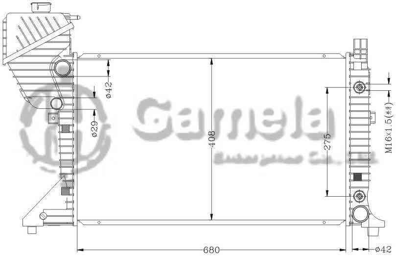 6140055N - Radiator-for-BENZ-SPRINTER-95-03-AT-OEM-901-500-3800-5104177AA