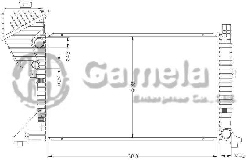 6140056N - Radiator-for-BENZ-SPRINTER-95-03-MT-OEM-901-500-3500-3600-3900