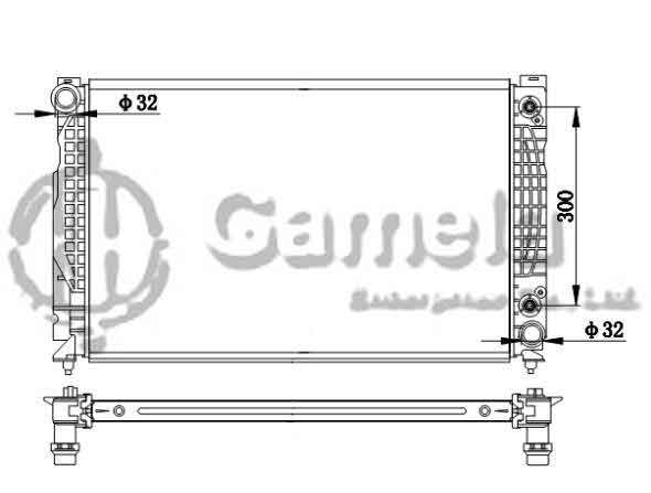 6190121013-T - Radiator-for-AUDI-A6-A6-QUATTRO-S4-Allroad-Quattro-V6-2-7-00-05-AT-NISSENS-60316-OEM-4B0121251AE-4B0121251L