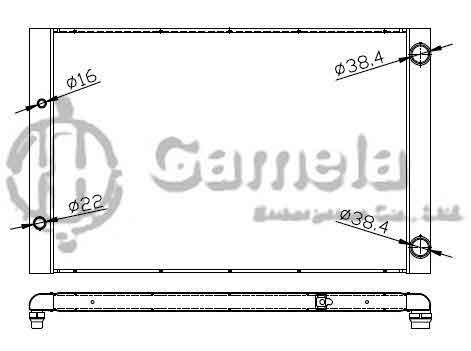 6190121019-T - Radiator-for-AUDI-V8-1-2-3-7-G-MT-OEM-2E0121251