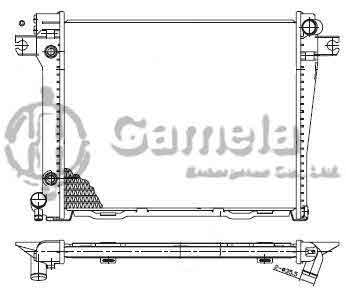 6190213004-T - Radiator-for-BMW-325-L6-2-7-84-87-AT-NISSENS-60661-OEM-17111176900-17111176901-17111468069-17111719260-DPI-825