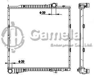 6190213034-T - Radiator-for-BMW-X5-E53-3-0-00-MT-NISSENS-60789-OEM-17111439104-17107544669