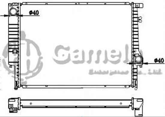 6190213042-T - Radiator-for-BMW-320-323-325-328-M3-L6-2-0-2-5-2-8-3-2-92-00-MT-NISSENS-60619A-OEM-17111468078-17111719260-DPI-1841