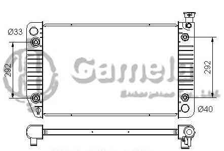 6190304014-T - Radiator-for-CADILLAC-Escalade-V8-5-7-99-00-AT-OEM-52470422-52469470-52469433-DPI-1522