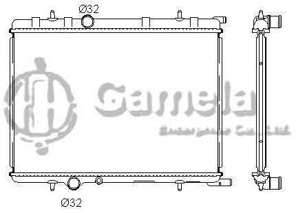 6190320004-T - Radiator-for-CITROEN-BERLINGO-XSARAC4-1-4-1-6-1-9-2-0-96-05-MT-NISSENS-63719-OEM-1330F4-133307