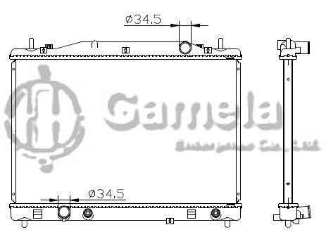 6190322017-T - Radiator-for-CHEVROLET-GMC-CADILLAC-03-04-AT