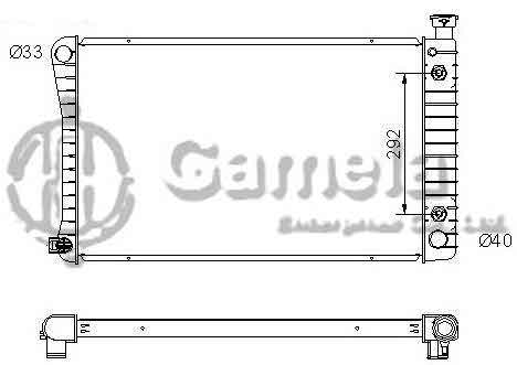 6190322029-T - Radiator-for-CHEVROLET-GMC-C1500-C2500-C3500-PICKUP-K1500-K2500-SUBURBAN-V8-5-0-5-7-88-97-AT-NISSENS-60969A-OEM-3058768-0069188-0099188-52457843-DPI-618