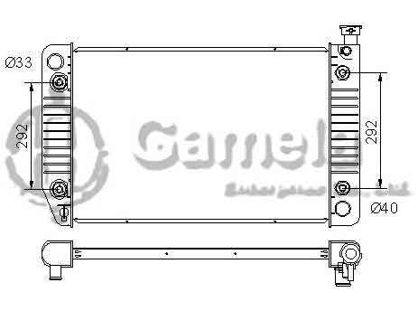 6190322037-T - Radiator-for-CHEVROLET-GMC-C-K-SERIES-PICKUPS-TAHOE-V8-5-7-94-00-AT-OEM-52460847-52467232-DPI-1520