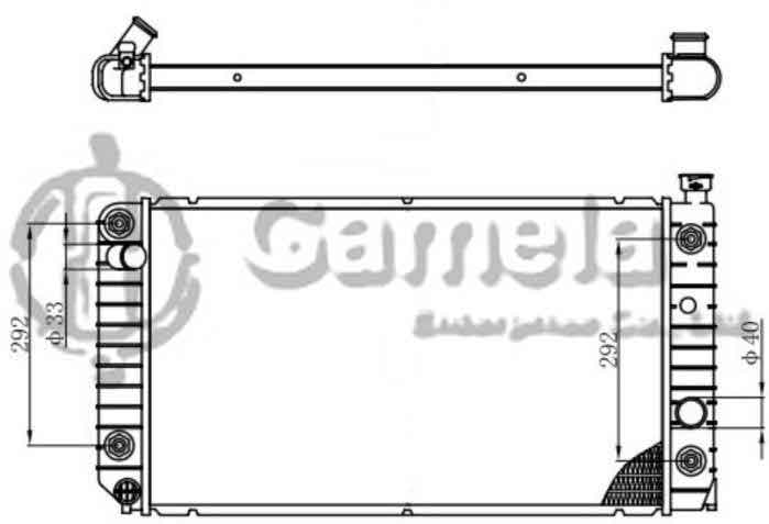 6190322117-T - Radiator-for-CHEVROLET-GMC-S10-Blazer-S15-Jimmy-Sonoma-Syclone-V6-4-3-88-94-AT-OEM-52450025-52450026-52452682-52452954-DPI-705