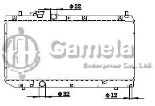 6190408007-T - Radiator-for-DAIHATSU-CHARADE-GRAN-MOVE-APPLAUSE-1-3-1-5-1-6-93-00-MT-OEM-1640087F29-1640087F40-1640087F42