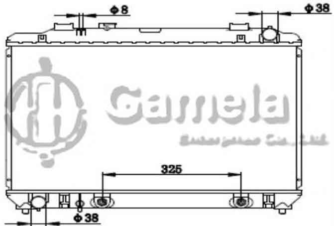 6190408017-T - Radiator-for-DAIHATSU-DELTACR42J-99-02-AT-OEM-164006A221