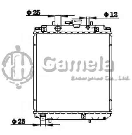 6190408029-T - Radiator-for-DAIHATSU-MOVE-0-7-1994-MT-OEM-1640097207-1640097214-1640097218