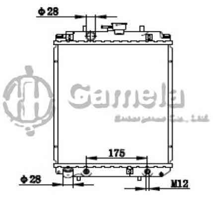 6190408030-T - Radiator-for-DAIHATSU-L900-98-00-AT