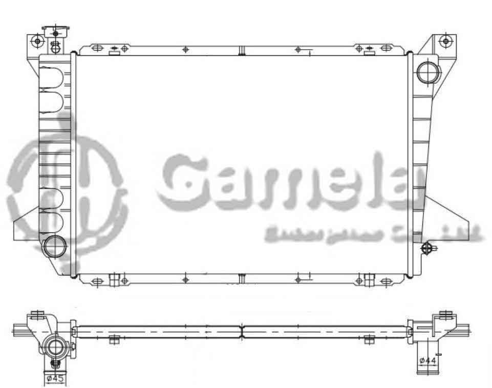 6190604010-T - Radiator-for-FORD-Bronco-F150-250-350-PICKUPS-V8-5-0-5-8-85-97-MT-OEM-F0TZ8005S-F2TZ8005E-F2TZ8005G-E5HT8005NB-DPI-896