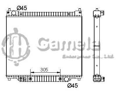 6190604035-T - Radiator-for-FORD-E-150-250-Econoline-V6-V8-4-2-4-6-97-12-AT-OEM-3C248005AB-F7UZ8005AP-YC2H8005FA-YC2Z8005FA-DPI-1994