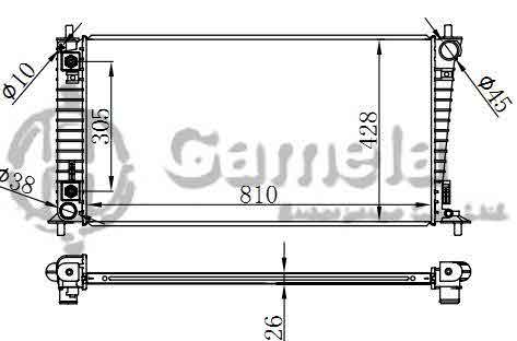 6190604057-T - Radiator-for-FORD