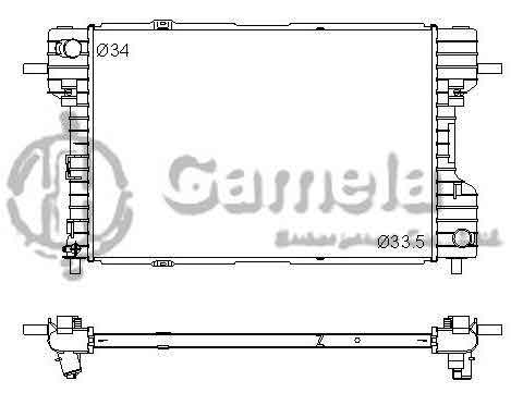 6190604132-T - Radiator-for-FORD-Five-Hundred-Freestyle-V6-3-0-05-07-AT-DPI-2761