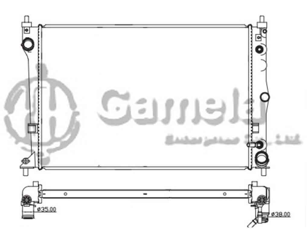 6190604179-T - Radiator-for-FORD-BF-FALCON-V8-5-4-2006-AT