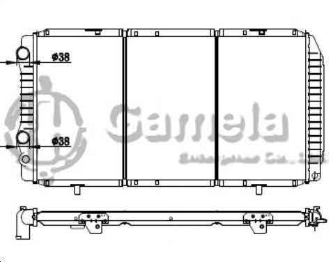 6190620019-T - Radiator-for-FIAT-DUCATO-1-9-2-0-94-02-MT-NISSENS-61862-OEM-1307392080-1301JK