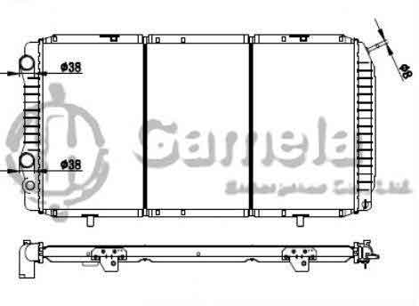 6190620020-T - Radiator-for-FIAT-DUCATO-1-9-2-0-2-5-2-8-94-02-MT-NISSENS-61390A-OEM-1301NO-1311004080