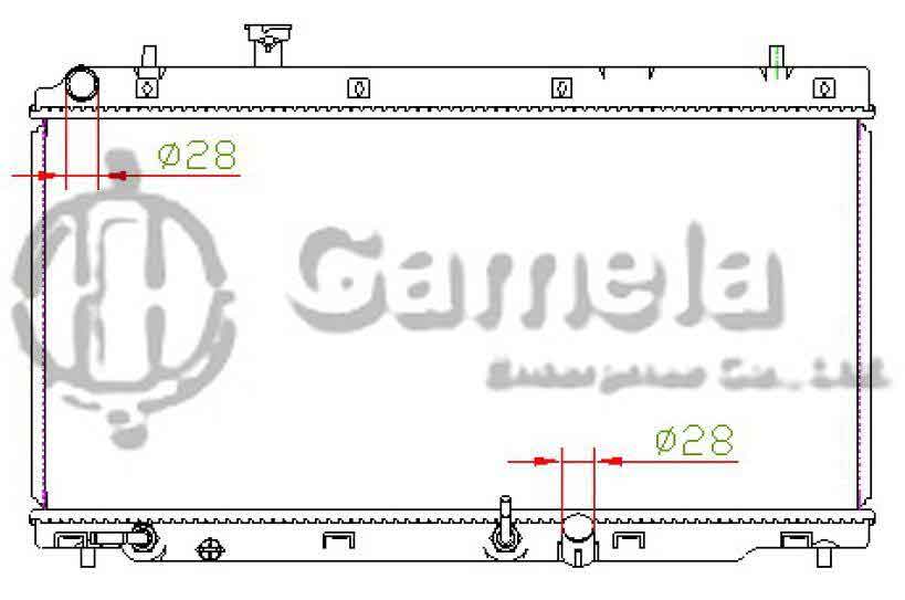 6190804009-T - Radiator-for-HONDA-AIRWARE-MOBILIO-AT