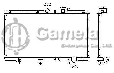 6190804021-T - Radiator-for-HONDA-ACCORD-PRELUDE-L4-2-2-94-01-MT-DPI-1494MT