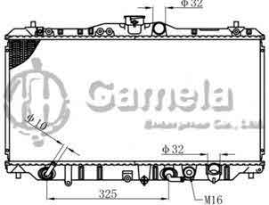 6190804023-T - Radiator-for-HONDA-PRELUDE-L4-2-0-2-1-88-91-AT-NISSENS-63341-OEM-19010PK1677-19010PK1675-DPI-885