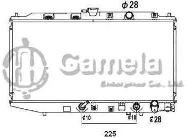 6190804052-T - Radiator-for-HONDA-CITY-1997-AT