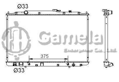 6190804058-T - Radiator-for-HONDA-PILOT-V6-3-5-06-08-AT-DPI-2956