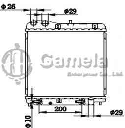 6190804069-T - Radiator-for-HONDA-FIT-II-1-2-1-4-02-08-AT-NISSENS-68111-OEM-19010PWAG01