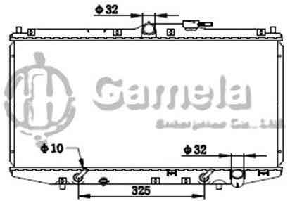 6190804074-T - Radiator-for-HONDA-CF497-00-AT-AT-NISSENS-68117-OEM-19010PCA014-19010PCA023