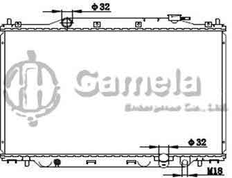 6190804092-T - Radiator-for-HONDA-STEP-WAGON-RF3-RF4-K20A01-MT-OEM-19010PNCJ51