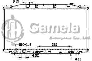 6190804116-T - Radiator-for-HONDA-ACCORD-08-10-AT-OEM-19010R40901