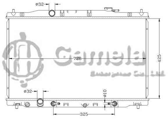 6190804135-T - Radiator-for-HONDA-CR-V-2-4L-12-13-AT