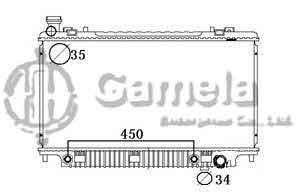 6190812007-T - Radiator-for-HOLDEN-PONTIAC-G8-GT-V8-6-0-08-09-AT-DPI-13044