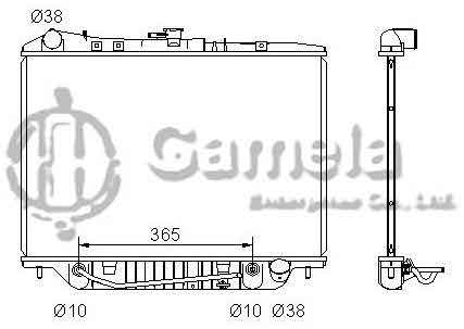 6190919005-T - Radiator-for-ISUZU-RODEO-V6-3-2-3-5-93-01-AT-OEM-8524759590-8970849230-DPI-1571AT