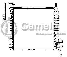 6190919016-T - Radiator-for-ISUZU-RODEO-3-6itr-06-08-MT