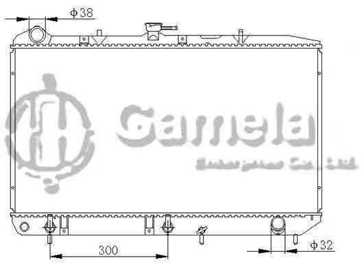 6190919017-T - Radiator-for-ISUZU-IMPULSE-STYLUS-L4-1-6-90-93-AT-DPI-1117