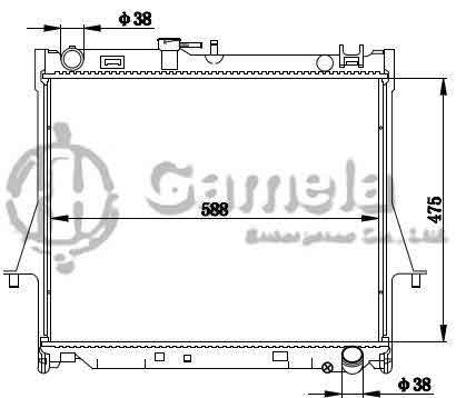 6190919026-T - Radiator-for-ISUZU-PICKUP2006-MT-OEM-897333512