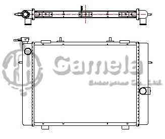 6190919030-T - Radiator-for-ISUZU-MT