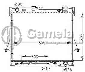 6190919031-T - Radiator-for-ISUZU-PICKUP-2006-AT