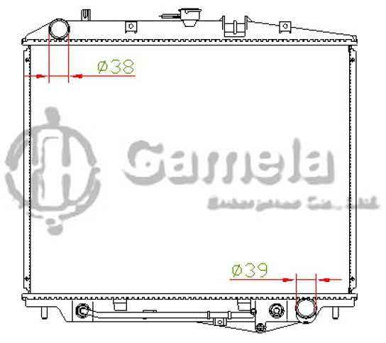 6190919033-T - Radiator-for-ISUZU-TRIOOPER-3-5L-V6-98-02-AT-OEM-8972370510-DPI-2221