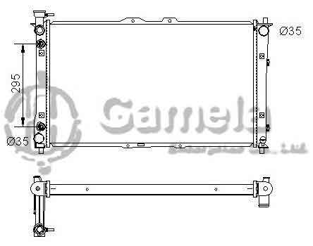 6191109009-T - Radiator-for-KIA-SEDONA-V6-3-5-02-05-AT-DPI-2442